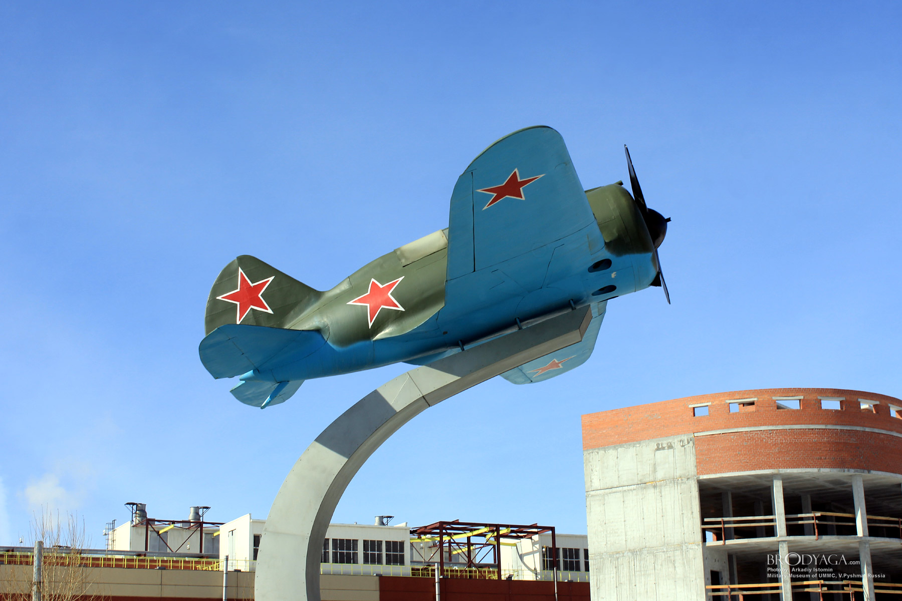 I-16, Verkhnyaya Pyshma, Military Museum of UMMC (И-16, Верхняя Пышма, Военный Музей УГМК)
